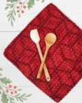 Kantha Dish Cloth | Christmas