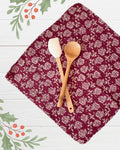 Kantha Dish Cloth | Christmas