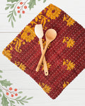 Kantha Dish Cloth | Christmas