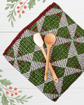 Kantha Dish Cloth | Christmas
