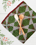Kantha Dish Cloth | Christmas