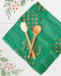 Kantha Dish Cloth | Christmas