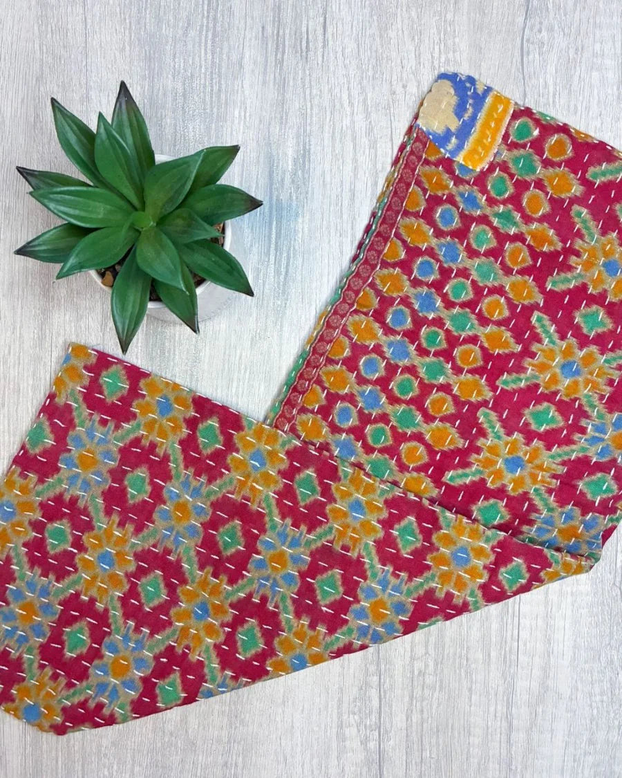 Kantha Kitchen Towel