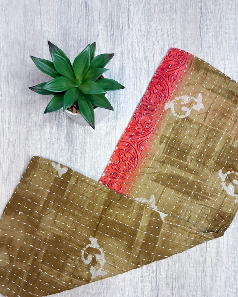 Kantha Kitchen Towel
